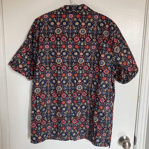 October's Very Own Men's Liberty Short Sleeve Pattern Shirt Sz Medium - Picture 4 of 8
